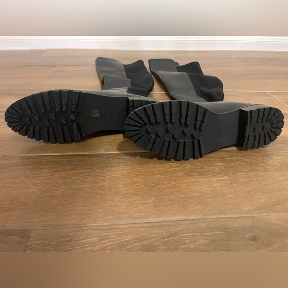 Stuart Weitzman City boot! Size US 10. EU 40.5 Black. Over the knee boots - Picture 3 of 10